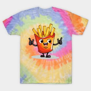 kawaii french fries T-Shirt cute  gilrl T-Shirt